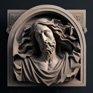 3D model st jesus (STL)